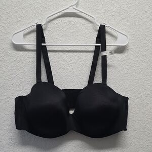 Ambrielle Black Multiway Strapless Bra